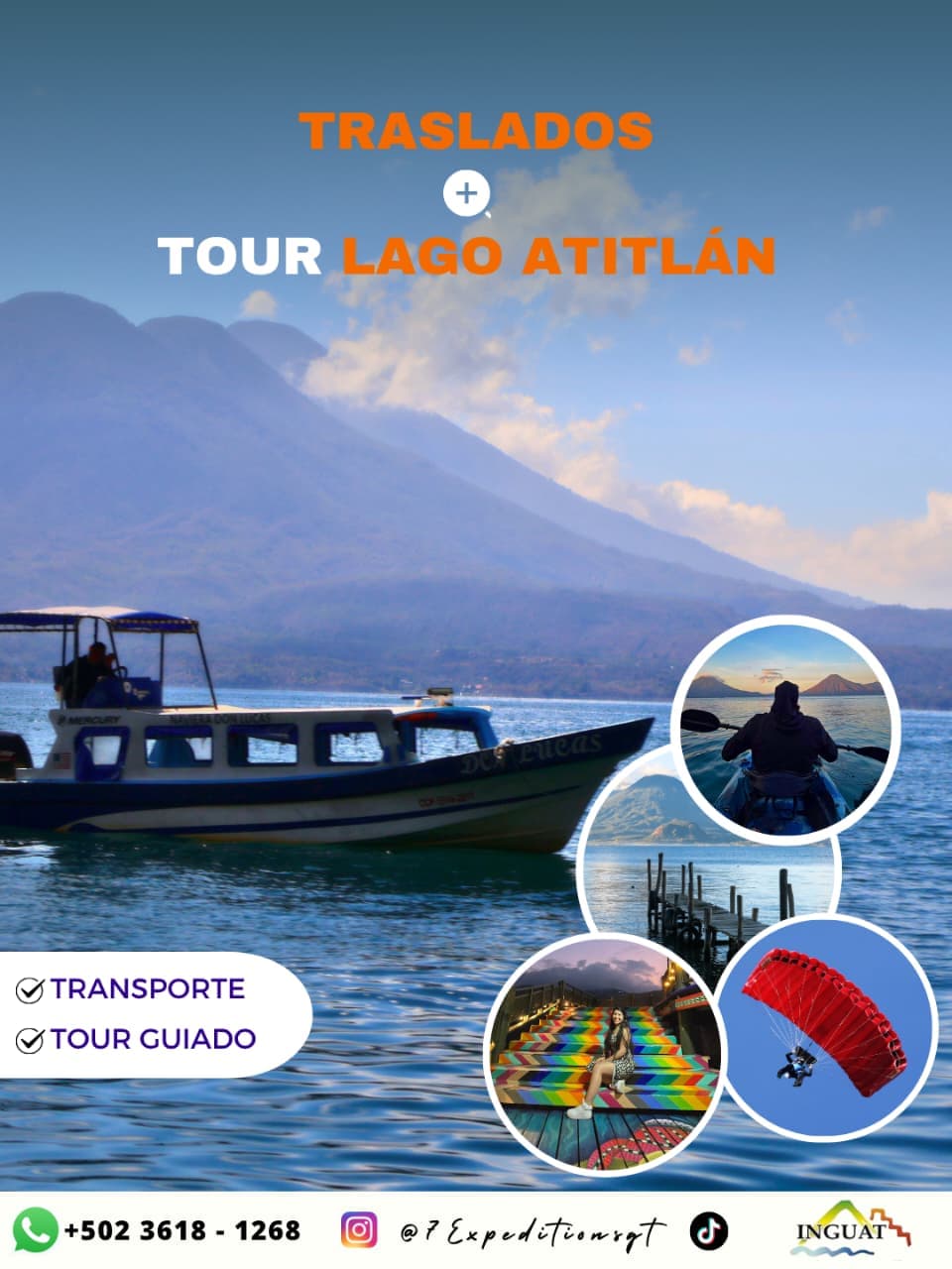 Lago Atitlan - Expedición de aventura en Guatemala